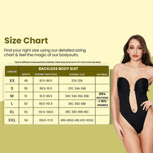 Anti-Slip Backless Waist Reduction Bodysuit